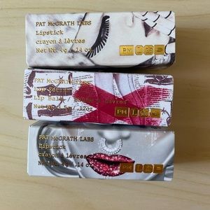 3 Pat McGrath Lip: Lipstick, Lip Balm, Lip Crayob